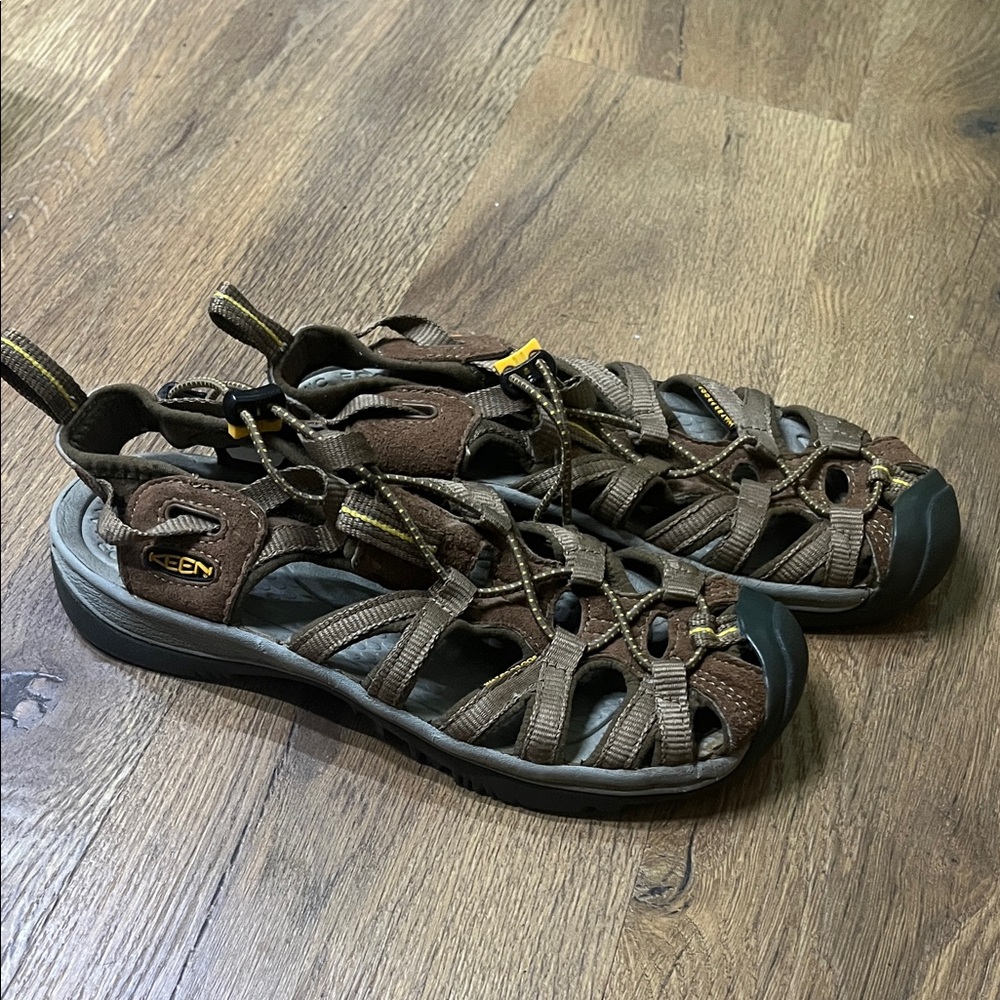 Keen Brown Women's Closed-Toe Outdoor Sandals
